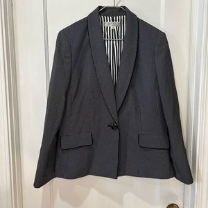Kasper Black and White Blazer